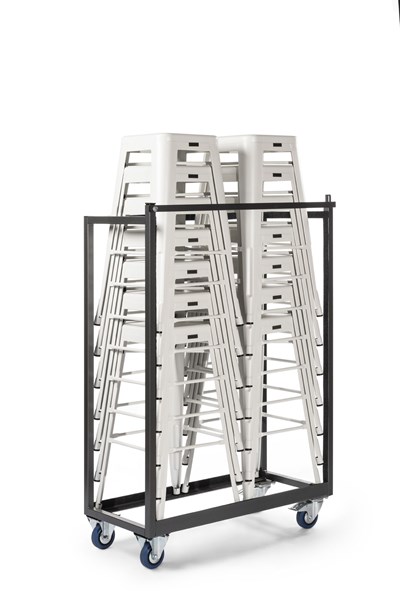 CHARIOT DE TABOURET TOLIX STYLE