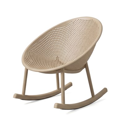 Chaise d'extérieur à bascule Qosy