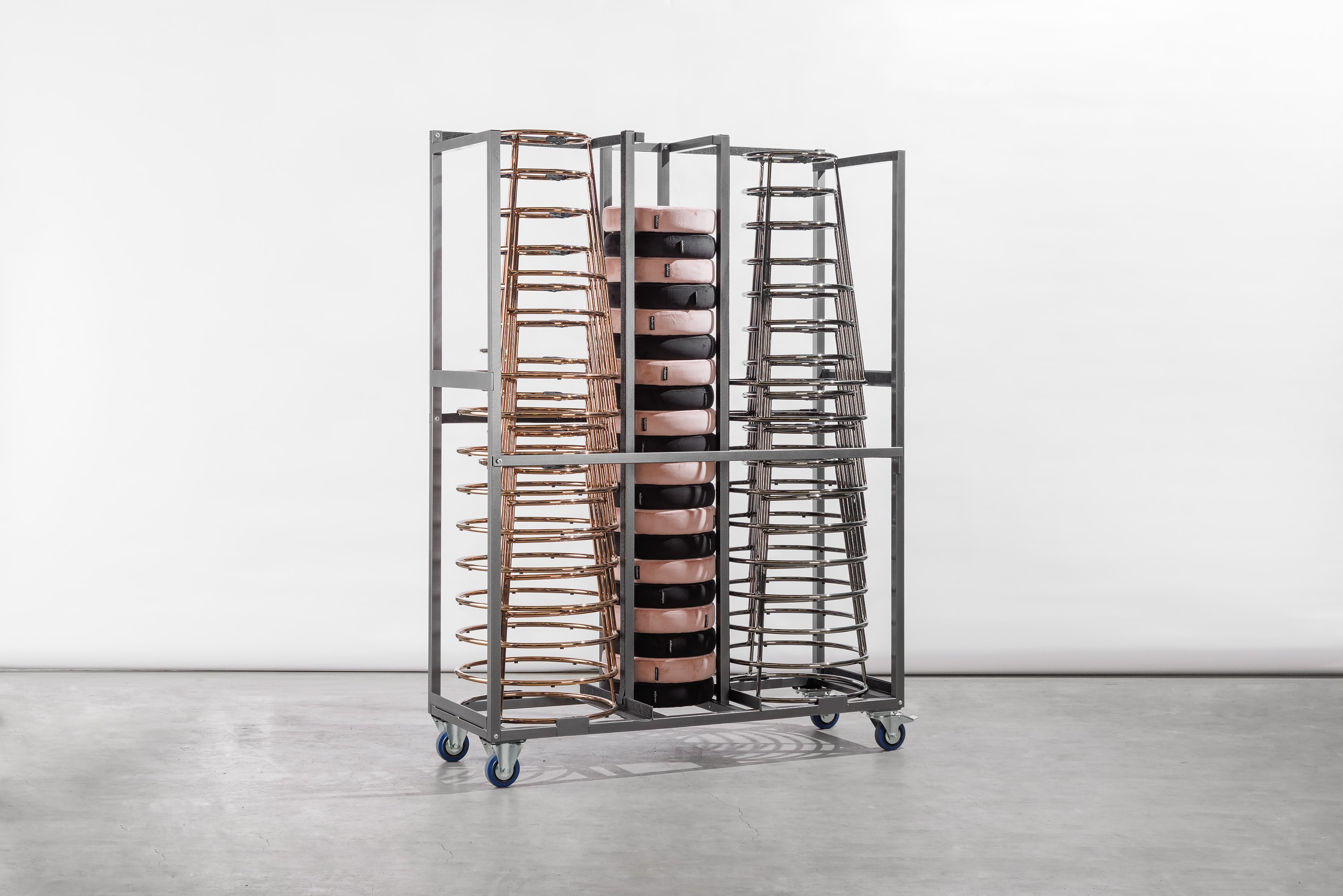 CHARIOT DE TABOURET ALICE